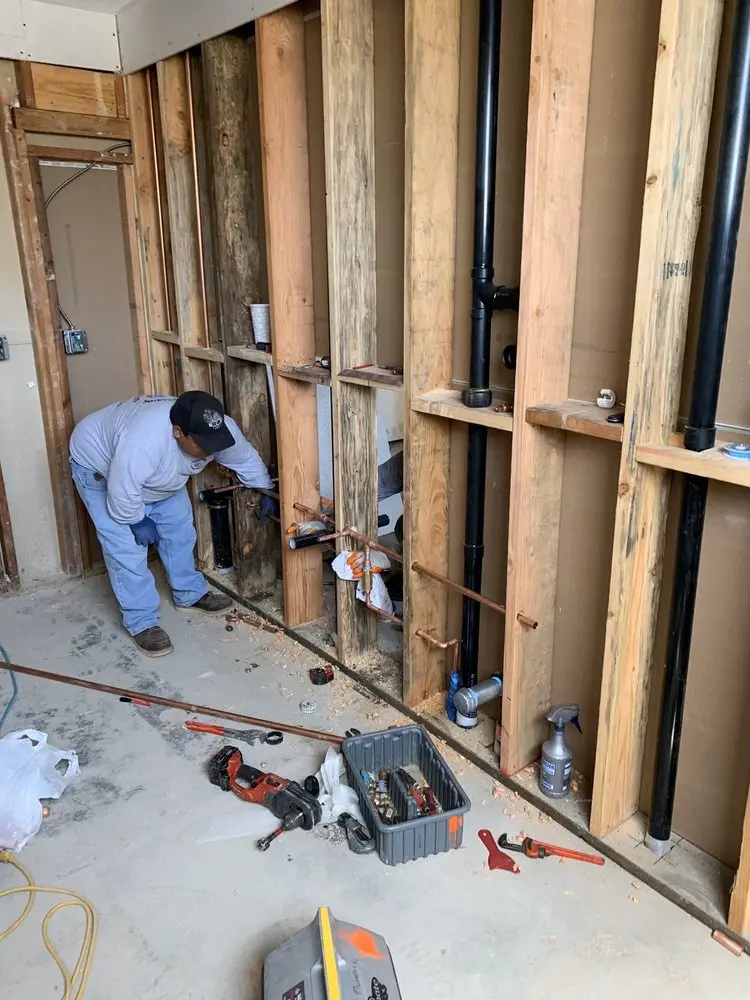 Commercial rough-in plumbing for Gas Line Repair in Far West Side